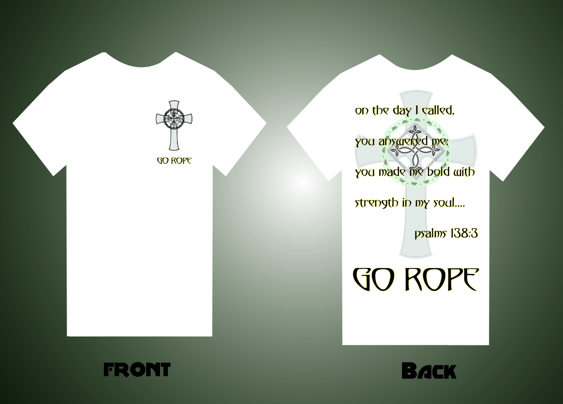 T-shirt Design by rajeew007 for Go Rope Clothing Co. | Design #5455439