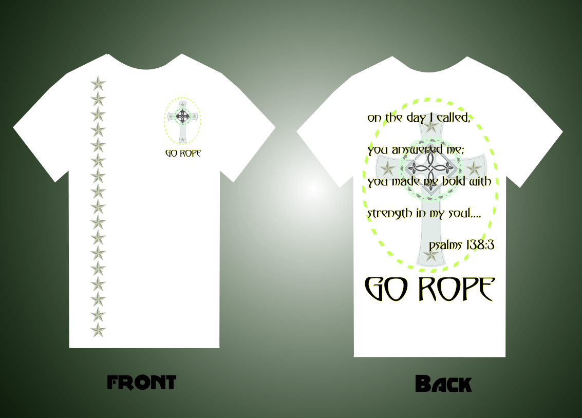 T-shirt Design by rajeew007 for Go Rope Clothing Co. | Design #5463180