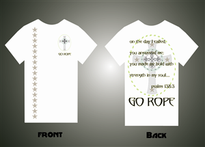 T-shirt Design by rajeew007 for Go Rope Clothing Co. | Design: #5463180