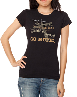 T-Shirt-Design von iD_intelligentDesign für Go Rope Clothing Co. | Design #5508119
