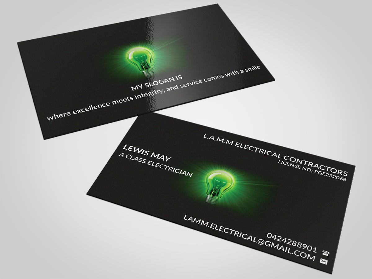 Diseño de Tarjeta de Presentación por AFHUN para este proyecto | Diseño #5463570