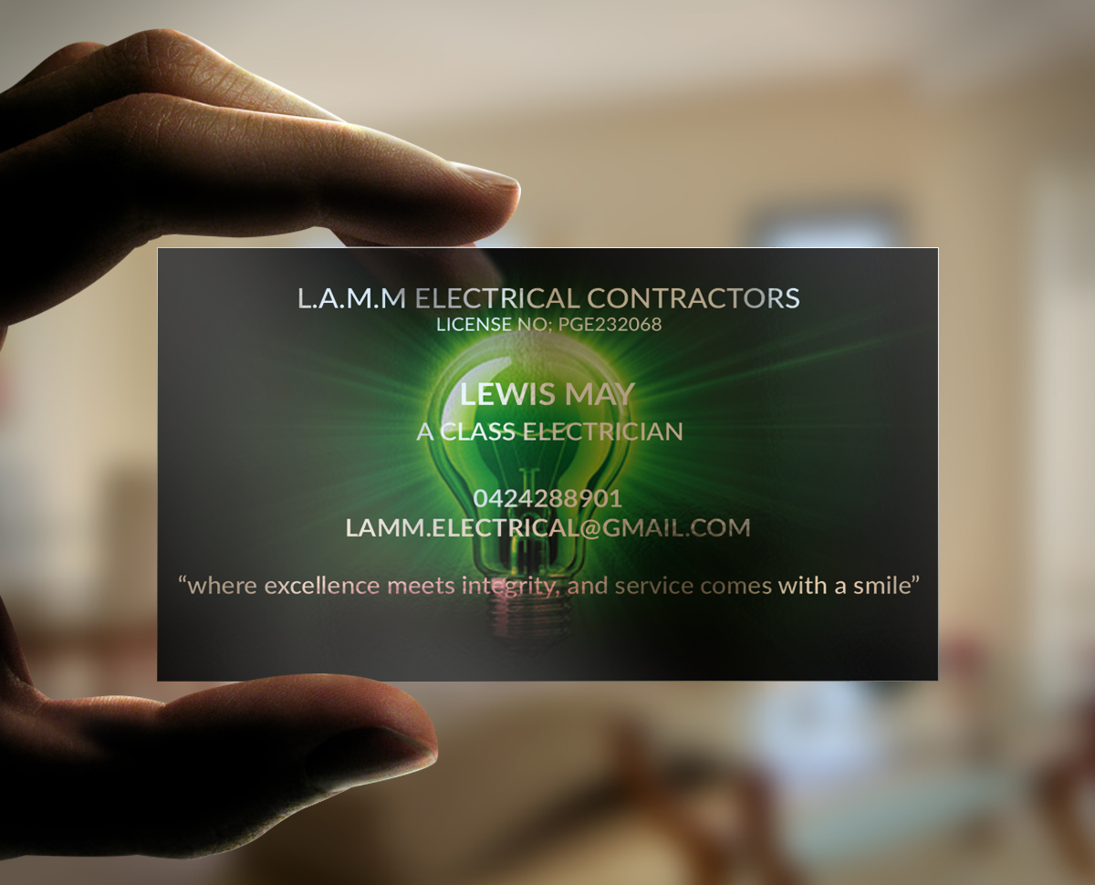 Diseño de Tarjeta de Presentación por AFHUN para este proyecto | Diseño #5463572