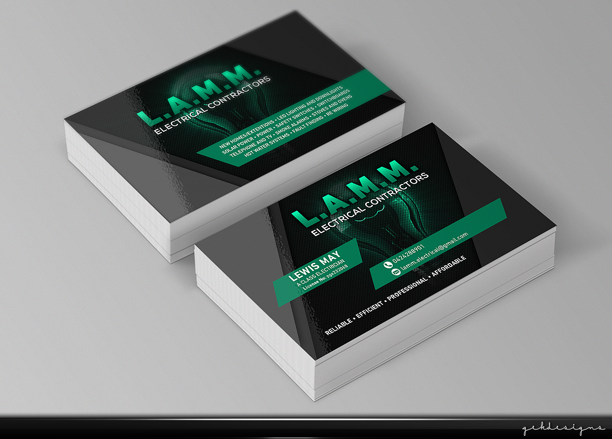 Diseño de Tarjeta de Presentación por gekgrfx para este proyecto | Diseño #5463726