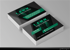 Electrical contractor | Diseño de Tarjeta de Presentación por gekgrfx