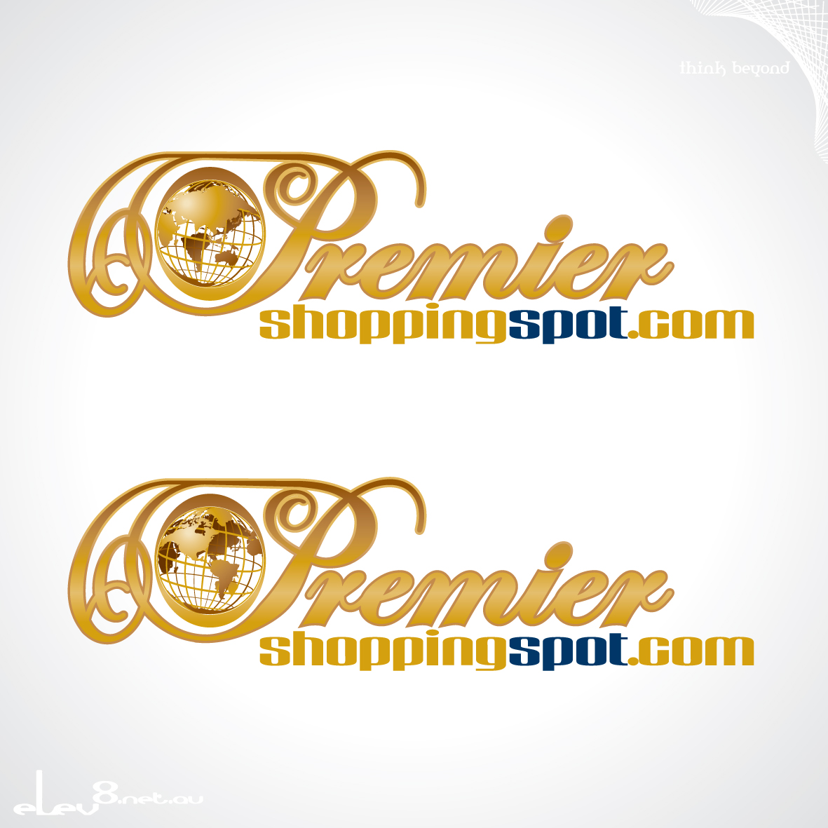Logo-Design von elev8.net.au für Premier Shopping Spot | Design #8425