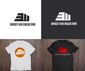 Just logo/symbol that can be combined with the company name/text Brotherwear (logo/symbol that can be used separately as well combined with the text Brotherwear) | Logo Design by renderman