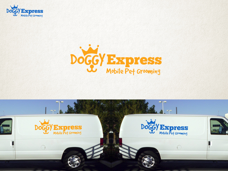 Logo Design by folker for Doggy Express Mobile Pet Grooming | Design #5536214
