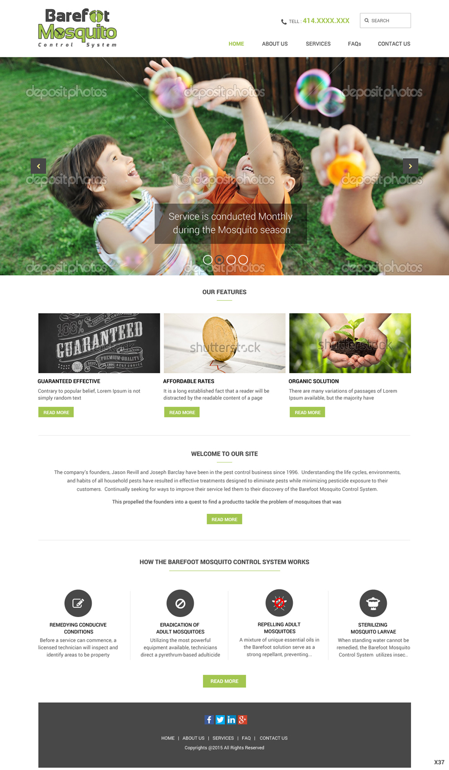 Web Design by pb for this project | Design #5469567
