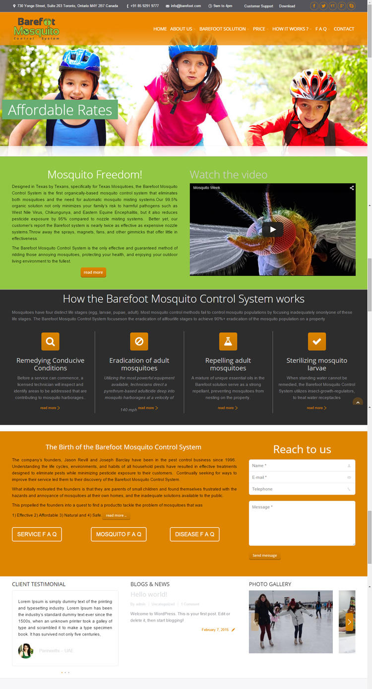 Web Design by DesignLab for this project | Design #5492033