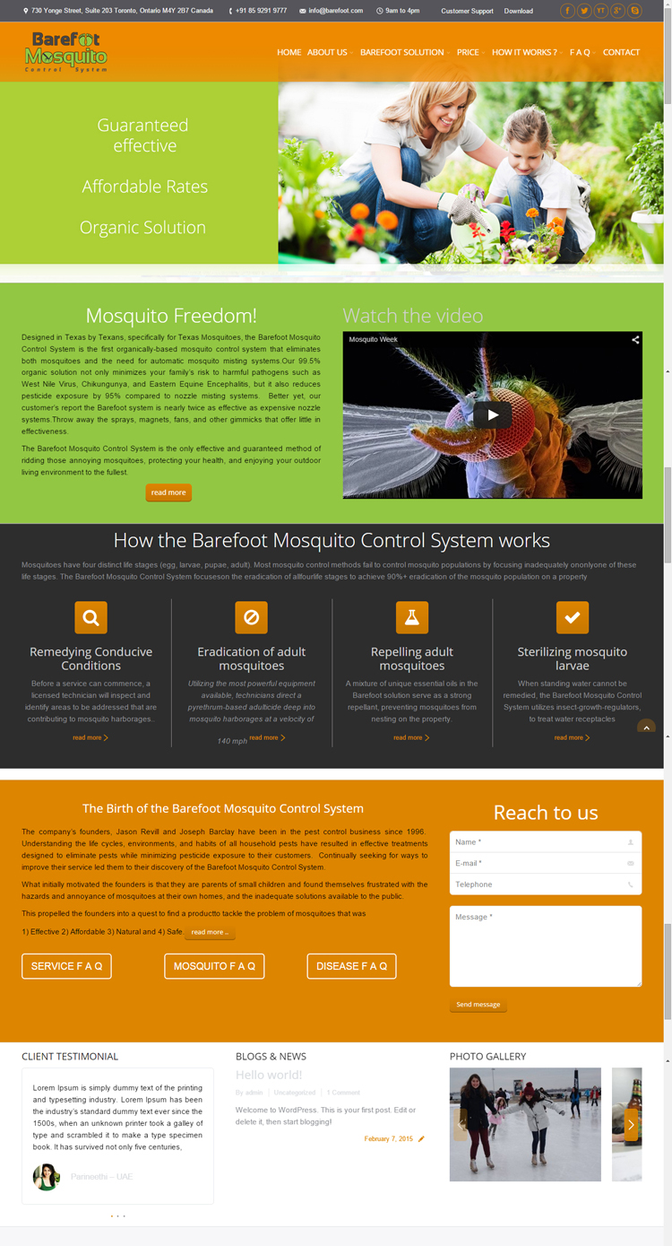 Web Design by DesignLab for this project | Design #5492363