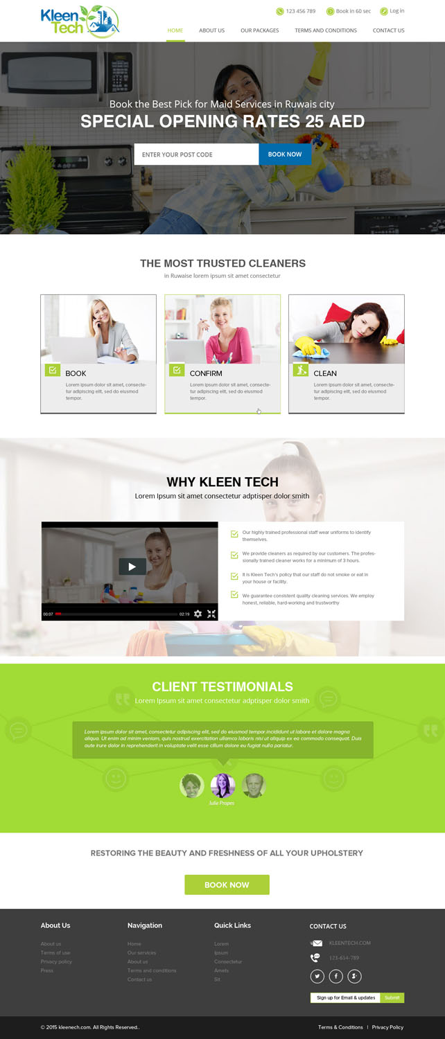 Web Design par OM pour ce projet | Design #5466447