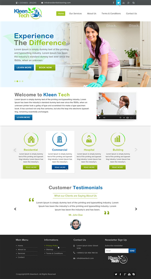 Web Design by OM for this project | Design: #5474391