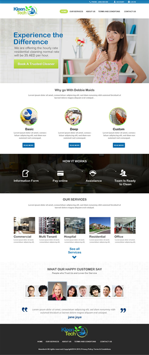 Web-Design von OM für dieses Projekt | Design: #5474469