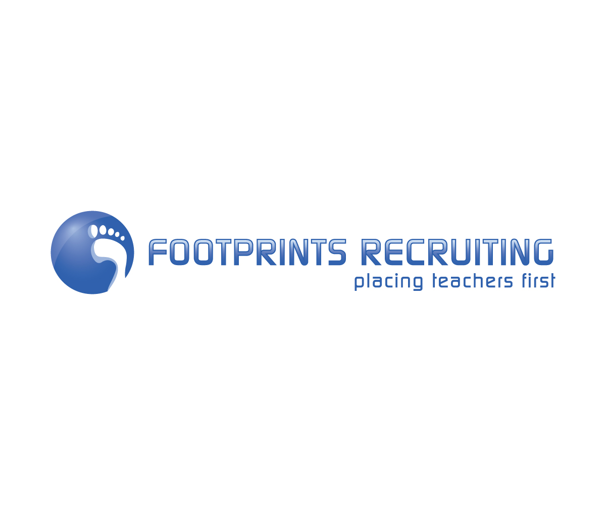 Logo Design by by hand design for Footprints Recruiting, inc. | Design #1609575