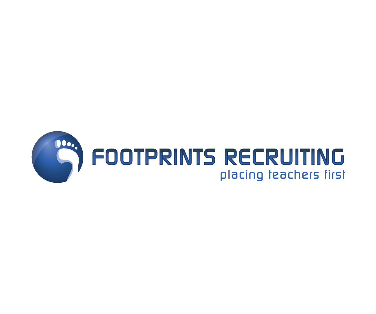 Logo Design by by hand design for Footprints Recruiting, inc. | Design #1609588
