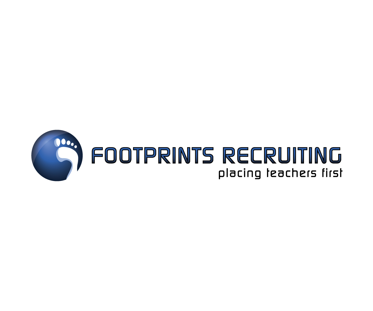Logo Design by by hand design for Footprints Recruiting, inc. | Design #1610646