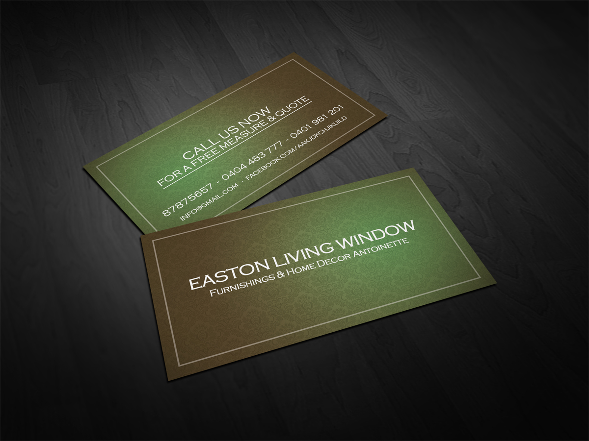 Business Card Design by diRtY.EMM for this project | Design #1505835