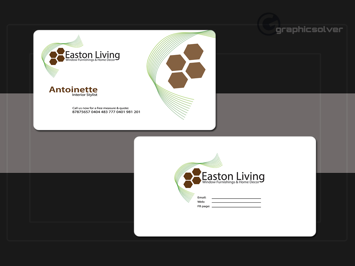 Business Card Design by GraphicSolver for this project | Design #1509464