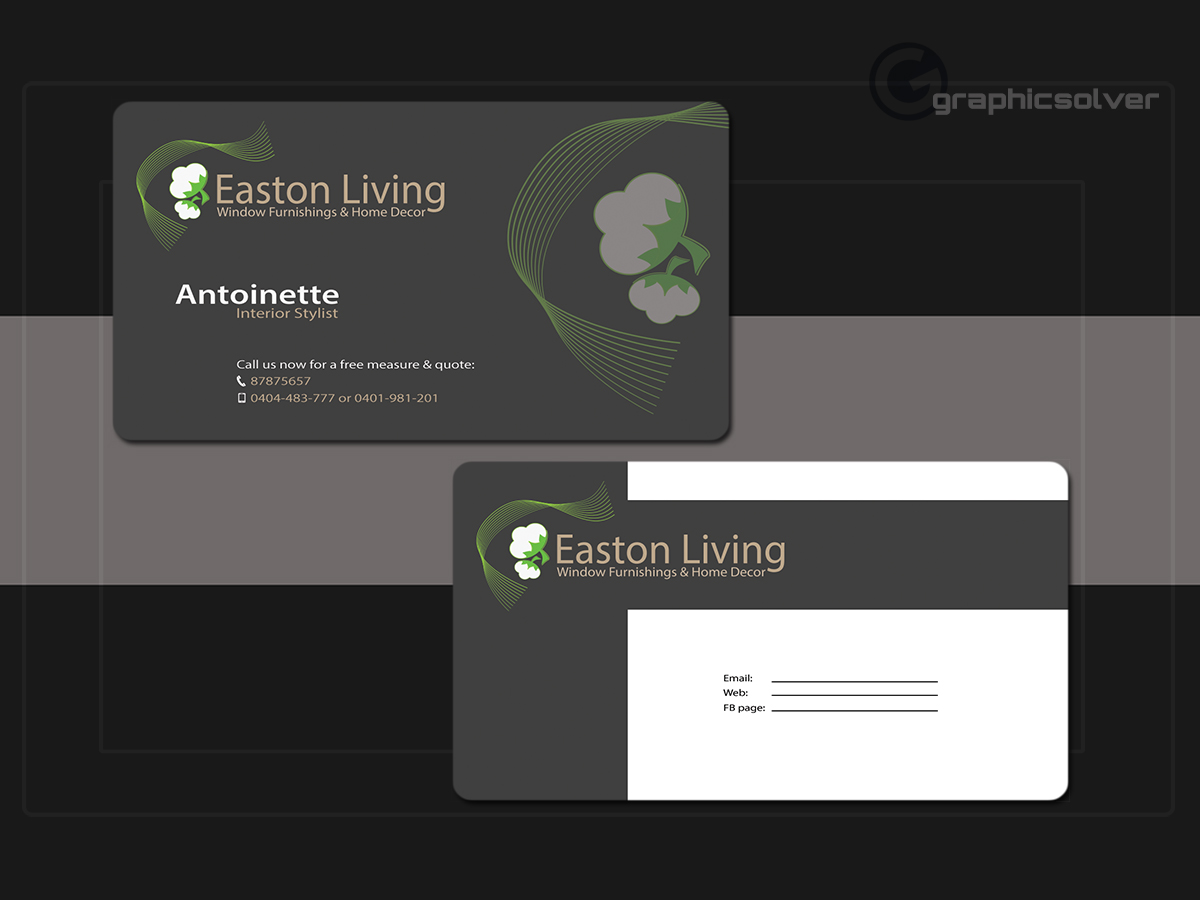 Business Card Design by GraphicSolver for this project | Design #1511962