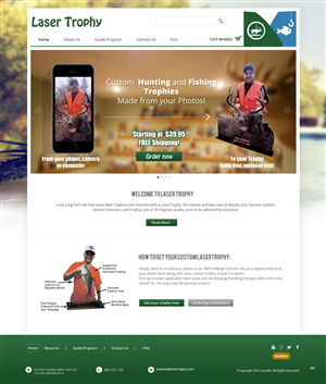 Web Design by pb for Fabulous Fotoforms, Inc | Design #5461745