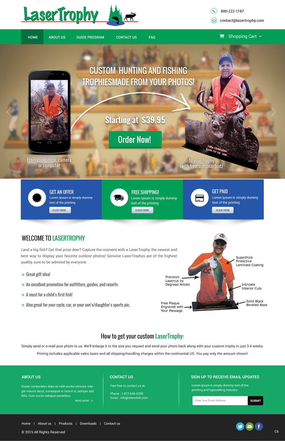 Web Design by pb for Fabulous Fotoforms, Inc | Design #5479763