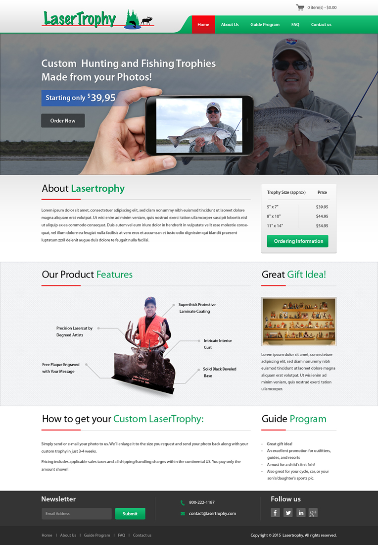 Web Design by Sbss for Fabulous Fotoforms, Inc | Design #5472341