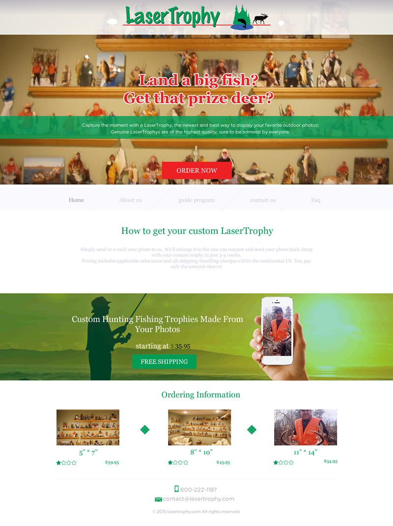 Web Design by Behriatech for Fabulous Fotoforms, Inc | Design #5459561