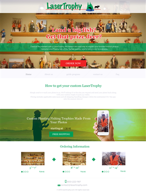 Web Design by Behriatech for Fabulous Fotoforms, Inc | Design #5459561
