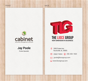 Business Card Design by the-lion-king for this project | Design: #5474127