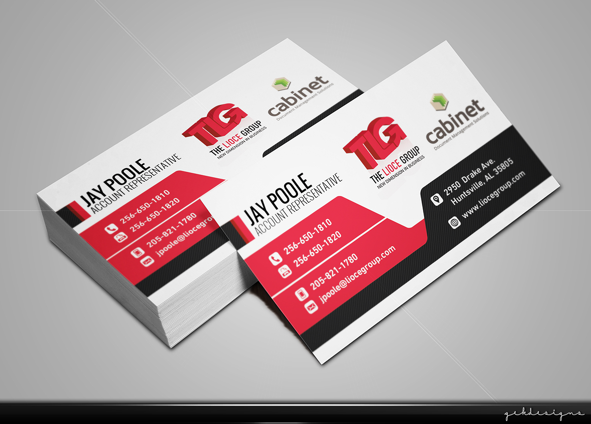Business Card Design by gekgrfx for this project | Design #5457303