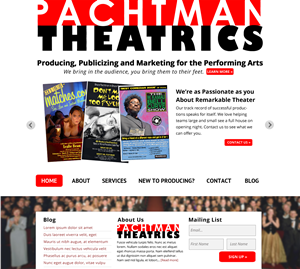 Wordpress Design by IsaacMiller for this project | Design: #1569419
