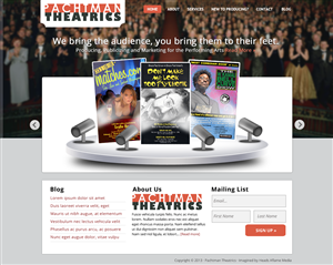 Wordpress Design by IsaacMiller for this project | Design #1569476