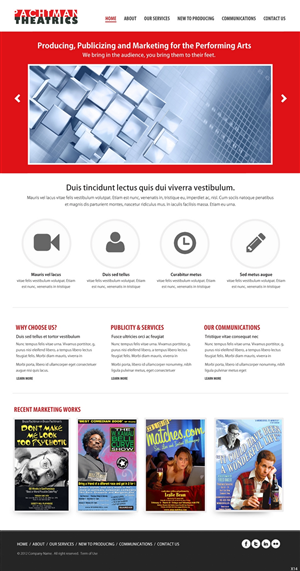 Wordpress Design by pb for this project | Design: #1549431