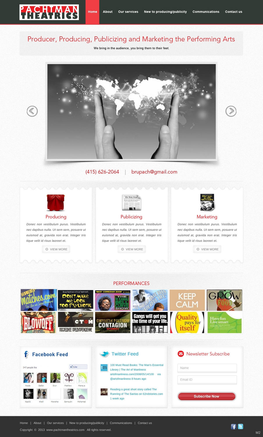Wordpress Design by pb for this project | Design #1591538