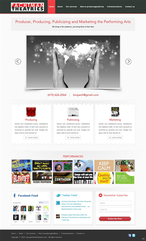 Wordpress Design by pb for this project | Design: #1591538