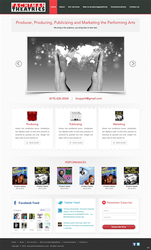 Wordpress Design by pb for this project | Design: #1591541