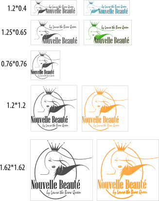 Logo Design by Giovanni for Laura The Brow Queen | Design #284283