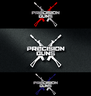 Precision Guns | Logo Design by AFD