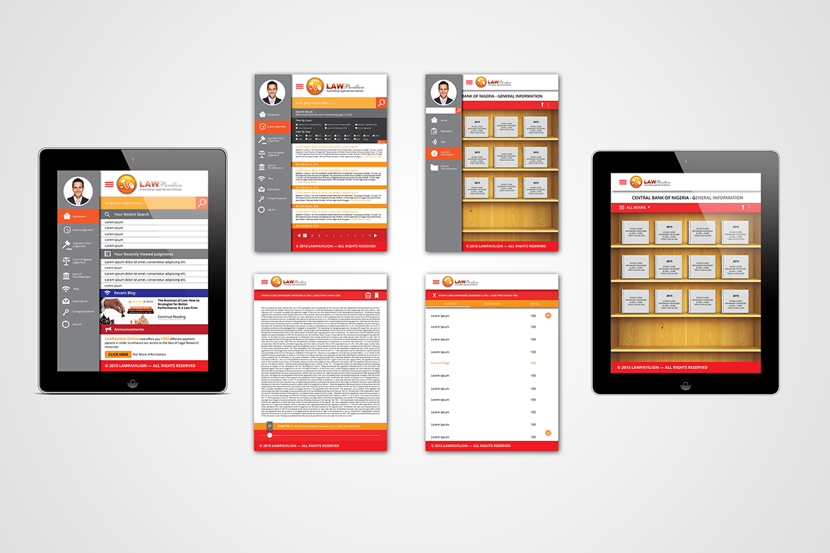 App Design by mcoco for Grace InfoTech Limited (LawPavilion) | Design #5936610
