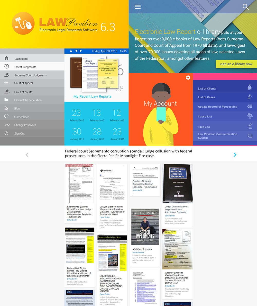 App Design by avadona for Grace InfoTech Limited (LawPavilion) | Design #5840783