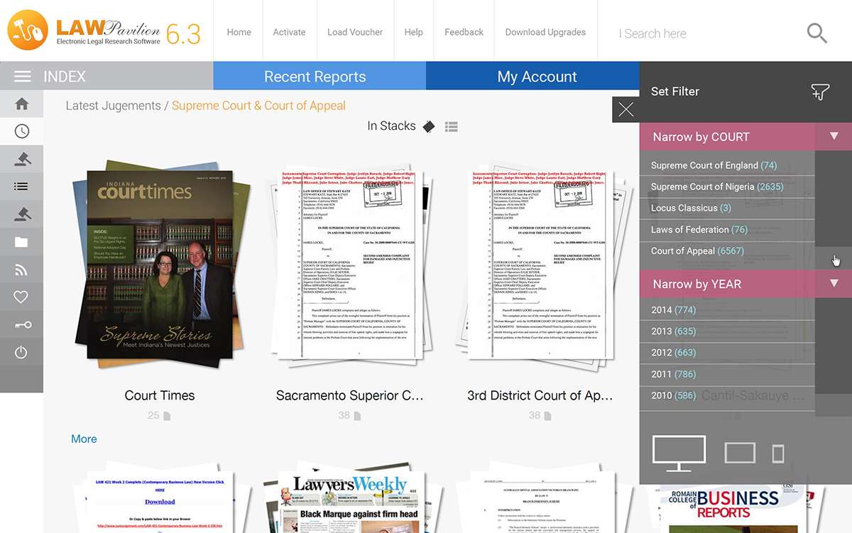 App Design by avadona for Grace InfoTech Limited (LawPavilion) | Design #5840795