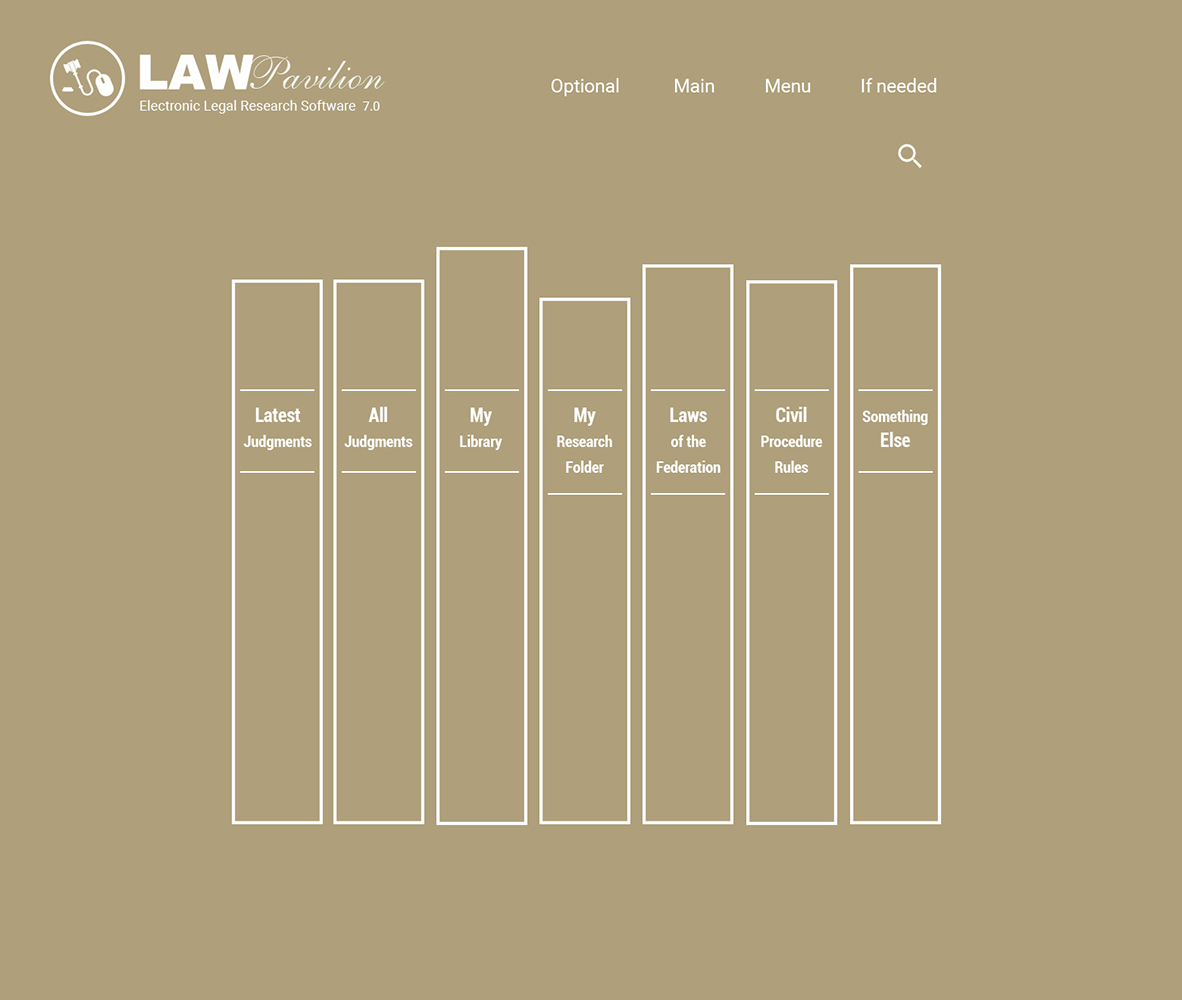 App Design by avadona for Grace InfoTech Limited (LawPavilion) | Design #5897362