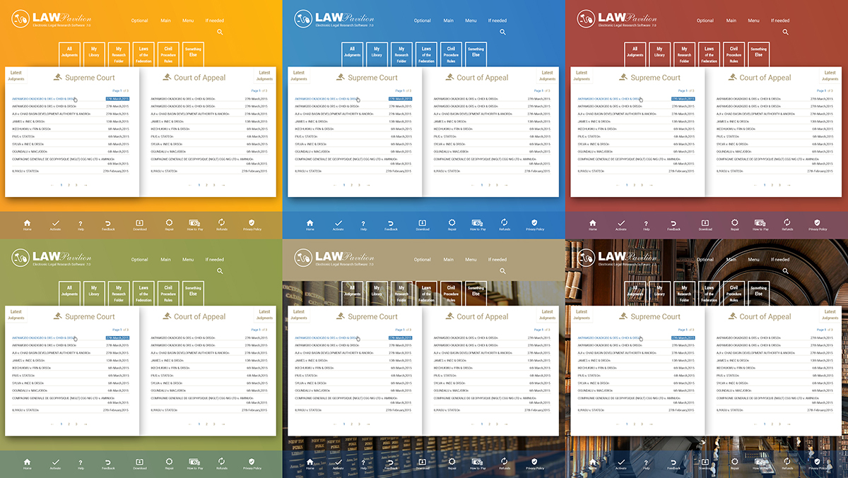 App Design by avadona for Grace InfoTech Limited (LawPavilion) | Design #5897374