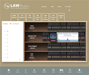 App Design by avadona for Grace InfoTech Limited (LawPavilion) | Design: #5898399