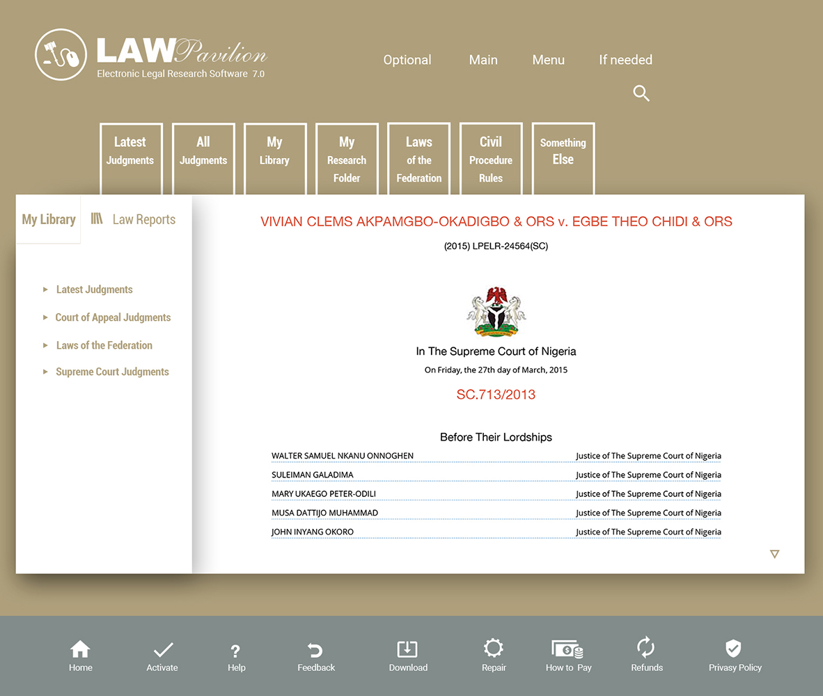 App Design by avadona for Grace InfoTech Limited (LawPavilion) | Design #5898563