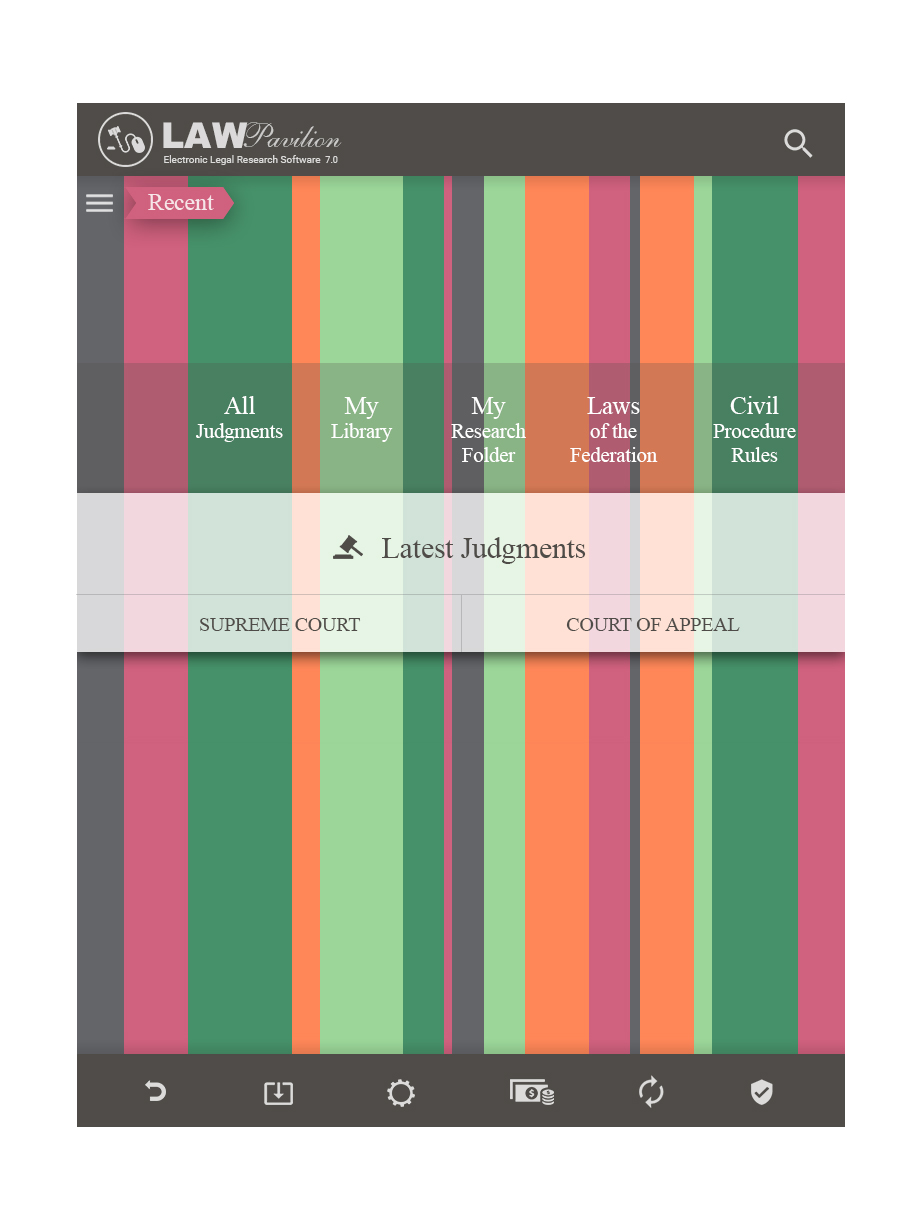 App Design by avadona for Grace InfoTech Limited (LawPavilion) | Design #5939324