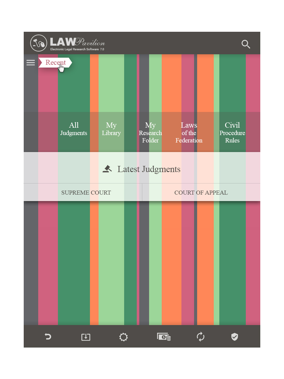 App Design by avadona for Grace InfoTech Limited (LawPavilion) | Design #5939328
