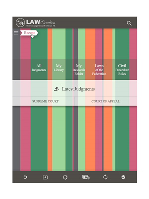 App Design by avadona for Grace InfoTech Limited (LawPavilion) | Design: #5939328