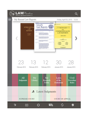 App Design by avadona for Grace InfoTech Limited (LawPavilion) | Design: #5939333
