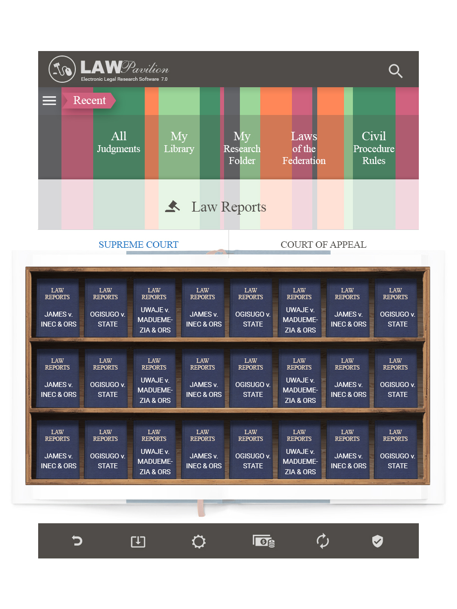 App Design by avadona for Grace InfoTech Limited (LawPavilion) | Design #5939342